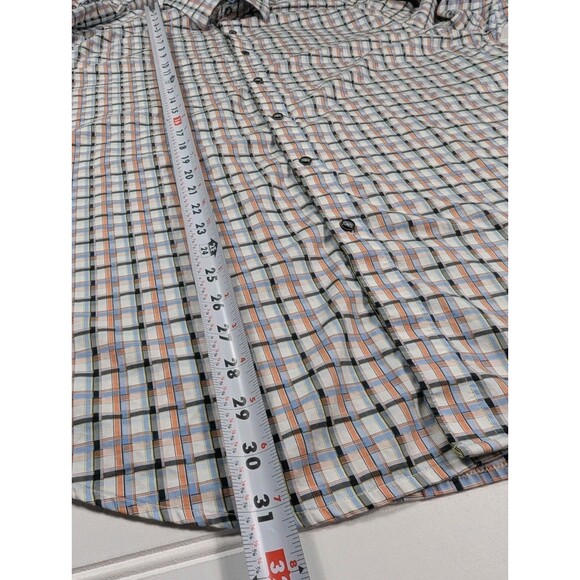 Robert Graham 3XL Plaid Shirt Men Skulls Flip Cuff Pattern Classic Fit Cotton - Picture 10 of 11